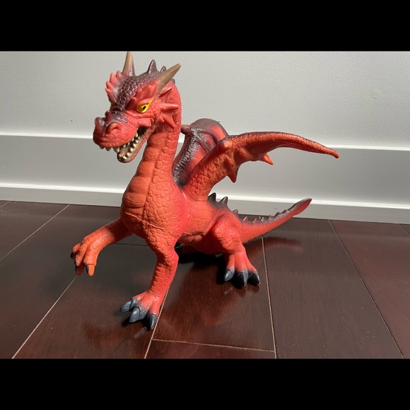 Dragon rubber toy - Picture 4 of 8